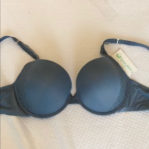 NWT soft blue push-up Honeydew bra 36D